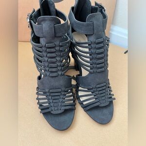 Stylish Black Strappy Women's Heels by Shoe Dazzle